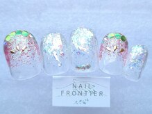 ネイルフロンティア 吉祥寺(NAIL FRONTIER)/オーロラフィルムグラデ5480円～