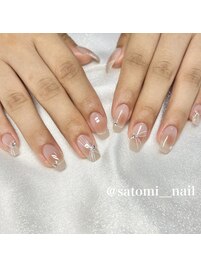 satomi担当:チークネイル