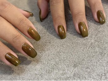 アンバイアオ 本町(UN by ao.)/カーキネイル