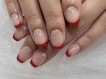 アコ バイ ネオリーブ(aco by Neolive)/フレンチネイル☆７０００円