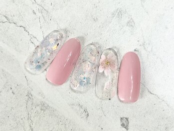 スリール(Sourire)/桜ネイル♪