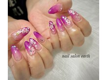 アース(Earth)/桜ネイル