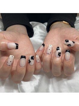 Mネイルアンドカフェ シェレステ/春ネイル♪