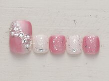 ノーネイル 大宮(NO NAIL)/リボンビジュー　￥4990