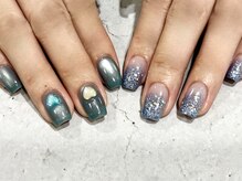 ローラン(LORAN)/マグネット×ラメグラデーション