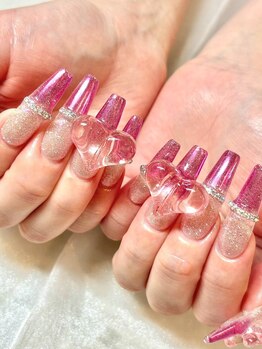 エクアネイルズ(Akuwa nails)/スカルプ◆150分アートやり放題