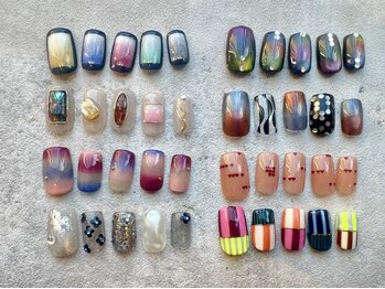 シープラスエー(C+A)の写真/手描きア-ト100種超え☆貴方好みのデザインがきっと見つかるはず♪自爪に優しいパラジェル取扱店♪