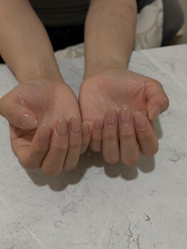 ベージュネイル