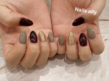 ネイルズアリー 立川店(Nails ally)/シックワンカラー