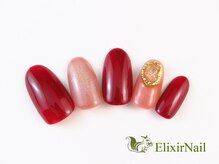 エリクサーネイル 池袋(Elixir Nail)/定額a シンプル/クーポン使用