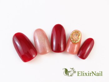 エリクサーネイル 池袋(Elixir Nail)/定額a シンプル/クーポン使用
