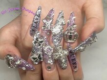 アン ジョーヌドラゴ/【ロングネイル】派手ネイル