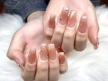 マシェリ(MA CHERIE)/長さだしチークネイル