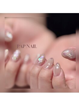パップネイル(PAP NAIL)/ニュアンスラメネイル