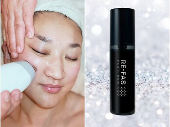 エングラッシー(en glassy)の写真/【紫外線に負けない肌】塗る美顔器のリーファス×WINBACKでシミケア＆しわを予防！