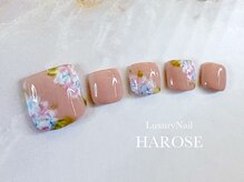 ラグジュアリーネイル ハローズ(HAROSE)/FOOT ジェルアートコース