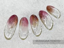 マニグラ トウキョウ(MANIGRA TOKYO)の雰囲気（指先から季節を感じる秋の紅葉ネイル）