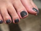 ブラックフラッシュフットネイル