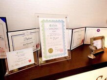 スロウスパ(Slow Spa)/数多くのディプロマを取得！