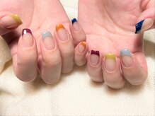 フェリ プライベートネイル(FELI private Nail)の雰囲気（爪の形に合わせてデザイン・パーツを配置！）