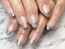 ヘアーアンドネイル ルシア(Hair&Nail Lucia)/ラメフレンチネイル！