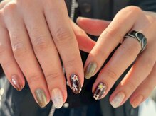 ザ コモン ネイル恵比寿(the common nail)/やり放題/もやもやフラワー