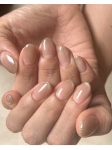 シンメ(SIMME)/ベージュマグ×極細ラメ