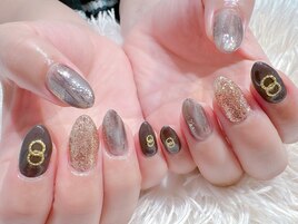 ＃ニュアンス＃冬ネイル