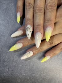 春カラーお任せアート