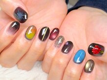 グロスネイル(gloss nail)/ジェルネイル/個性派ネイル