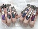 ロングネイルでキャラ映え◎