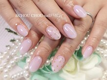 アンドシュシュネイル(&CHOU CHOU nail)/お客様ネイル　ワンカラー