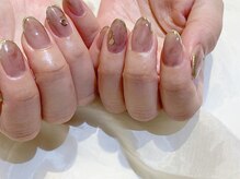 ネイルズ ララ(nails Lala)/シンプルニュアンス。