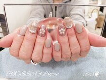 リオッサ オブ ラグーン(RIOSSA of Lagoon)/ストライプｘチェックパール