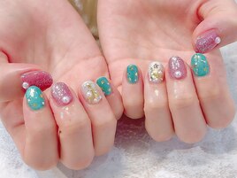 ＃クリスマスネイル