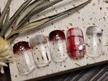 ネイル ラグーン 大泉学園(nail Lagoon)/定額M チェック柄　フレンチ