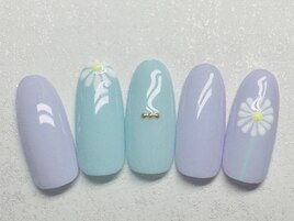 春限定デザインネイル 8500円