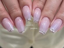 アングゥ ウル(ungu ul)/シアーパープルグラデ