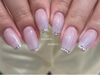 アングゥ ウル(ungu ul)/シアーパープルグラデ