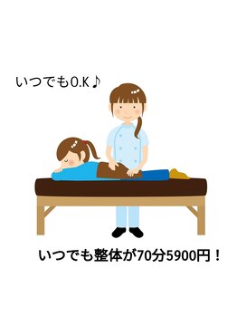 高槻中央整体院 ナチュラルボディケア(Natural body care Lis franc)/からだの歪みをチェック