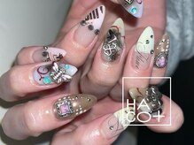 ハコプラスネイルズ 表参道 渋谷(Haco+ Nails)/Kurumi | デザインアート+