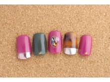 ネイルサロン ブランロール 白金店(Nail Salon Blanl'or)/べっ甲×ミラー☆