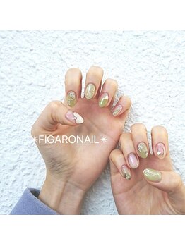 イヴ アイラッシュアンドネイル(Eve eyelash&nail)/ピスタチオカラー