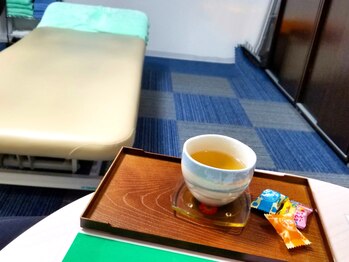 ターンザコーナー 鶴見店/施術後はお茶でほっこり…◎