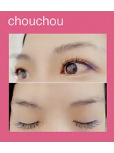 アイラッシュサロンシュシュ 綱島店(chou chou)/フラット140本＋カラー40本