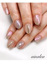 ネイルサロン アーイナレア (nail salon ainalea)/ジェルハンド￥8750
