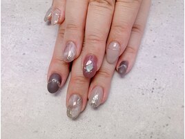 ニュアンスデザインネイル