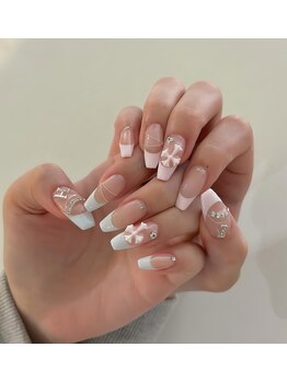 リンネイル 新大久保店(Rin Nail)/自爪 付け放題 持ち込み