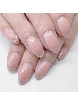 フォフォネイル 自由が丘(Fofo nail)/【チークマグネットフレンチ】