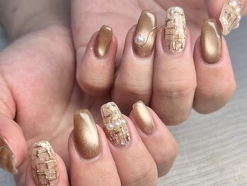 ネイルサロン マルコ(nail salon MARCO)/ツイードネイル7880円